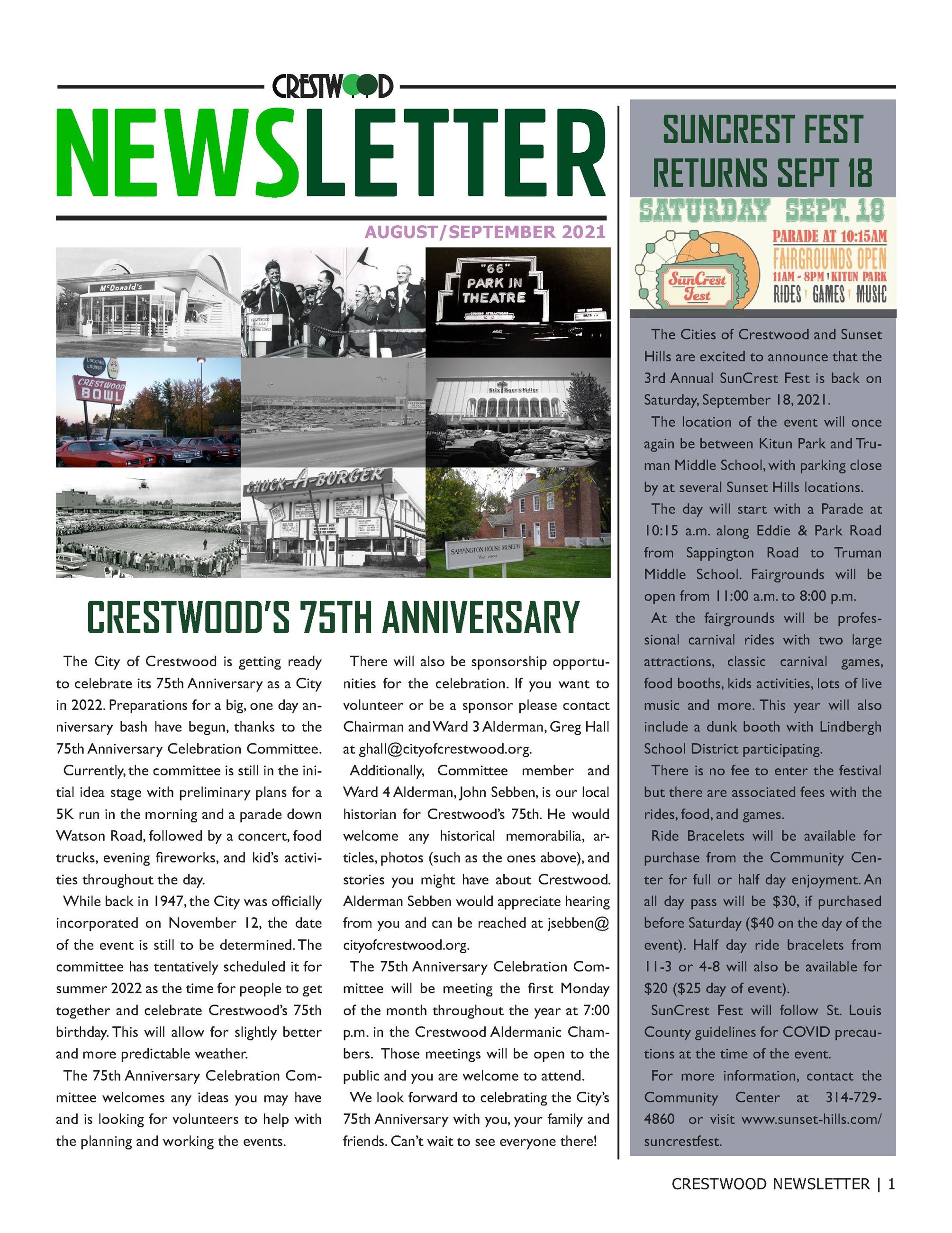 Page1 - August Newsletter