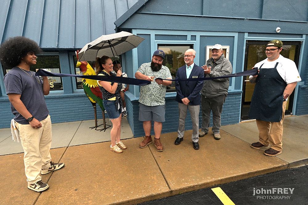 Grace Chicken and Fish Ribbon Cutting